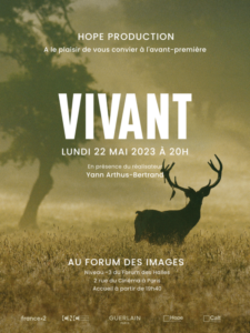 Film de Yann Arthus-Bertrand “VIVANT”