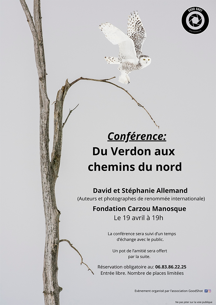 Conference “From Verdon to Chemins du nord” at the Carzou Foundation in Manosque