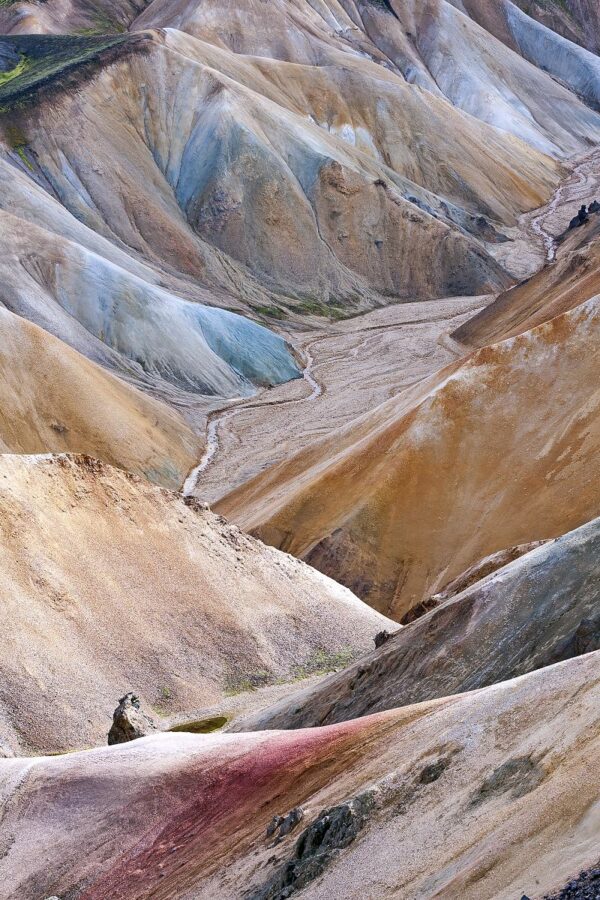 Montagnes colorées